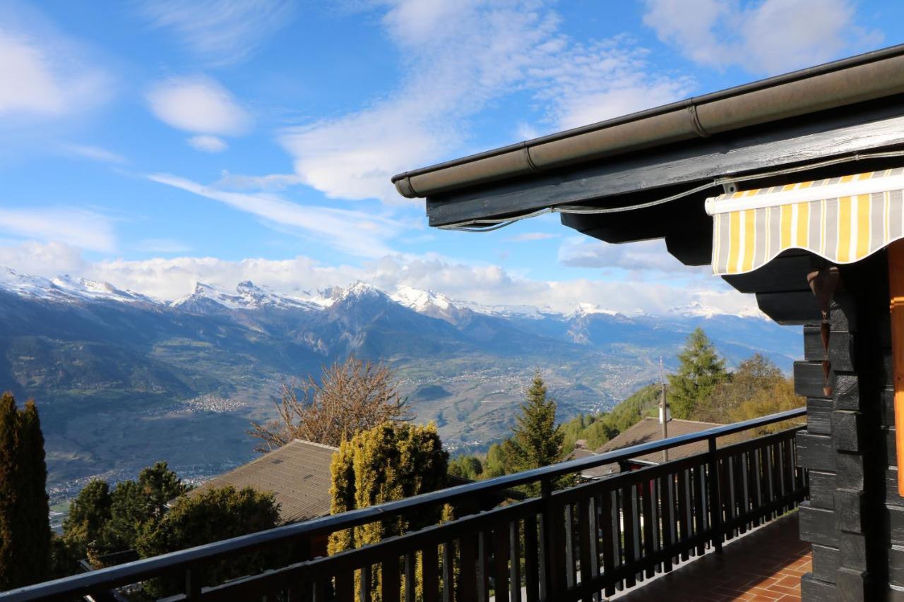 Chalet Belle Poncke Nendaz Exterior foto